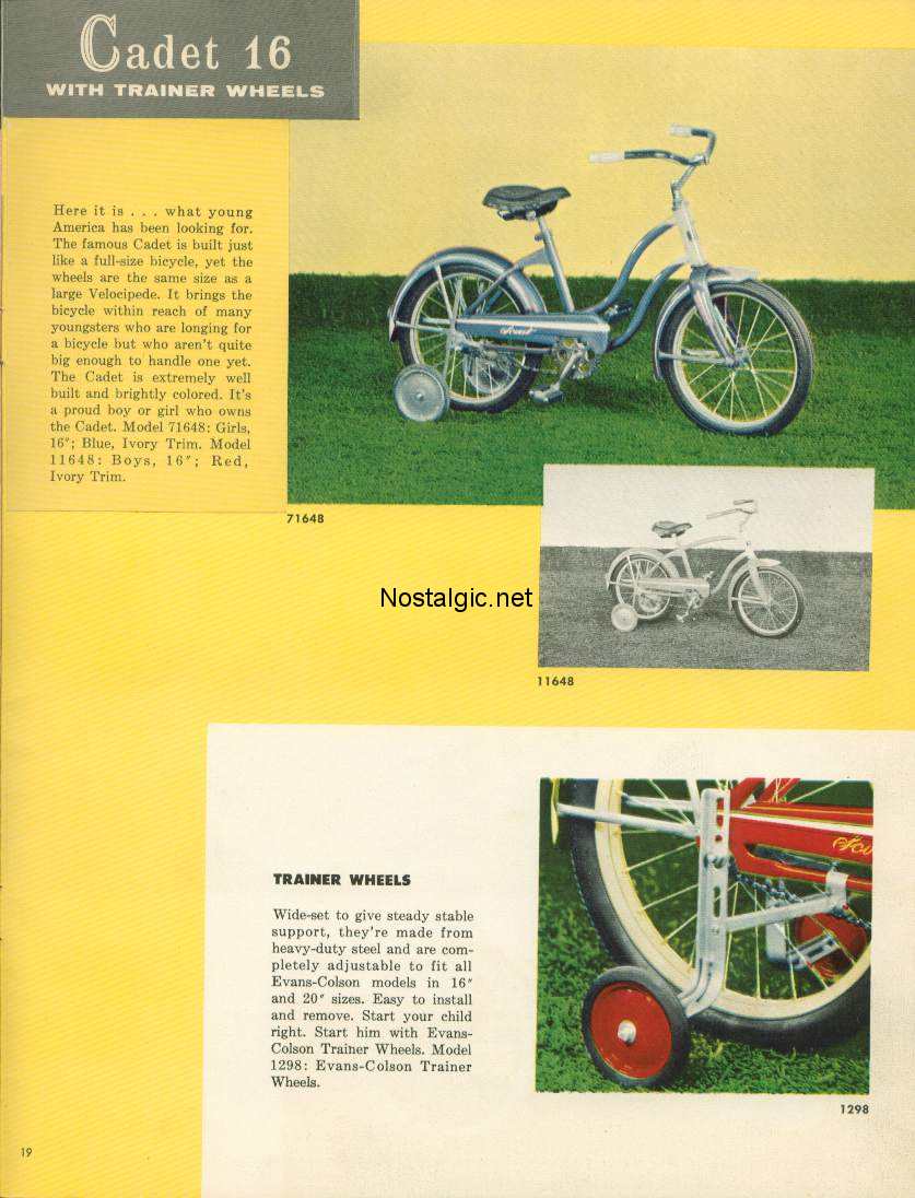 1954 Evans Colson Catalog Picture 19 Dave's Vintage Bicycles